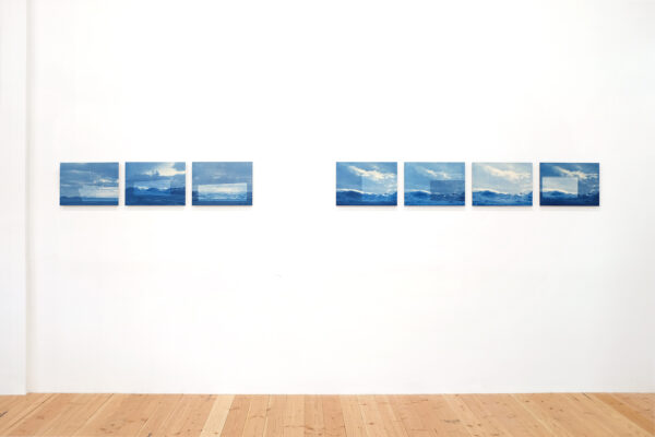 this will also fade... (iceland route one, series i and ii), 2023  |  installation view