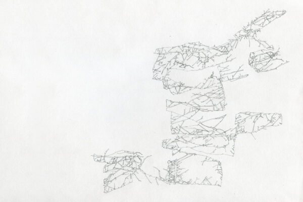 forest for the trees V, 2020  |   pencil on paper